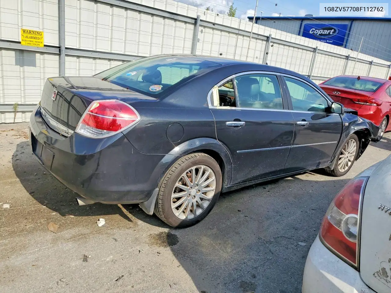 2008 Saturn Aura Xr VIN: 1G8ZV57708F112762 Lot: 58606916