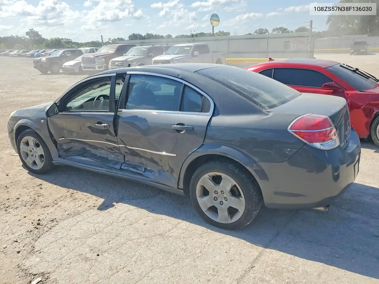 2008 Saturn Aura Xe VIN: 1G8ZS57N38F136030 Lot: 59780636