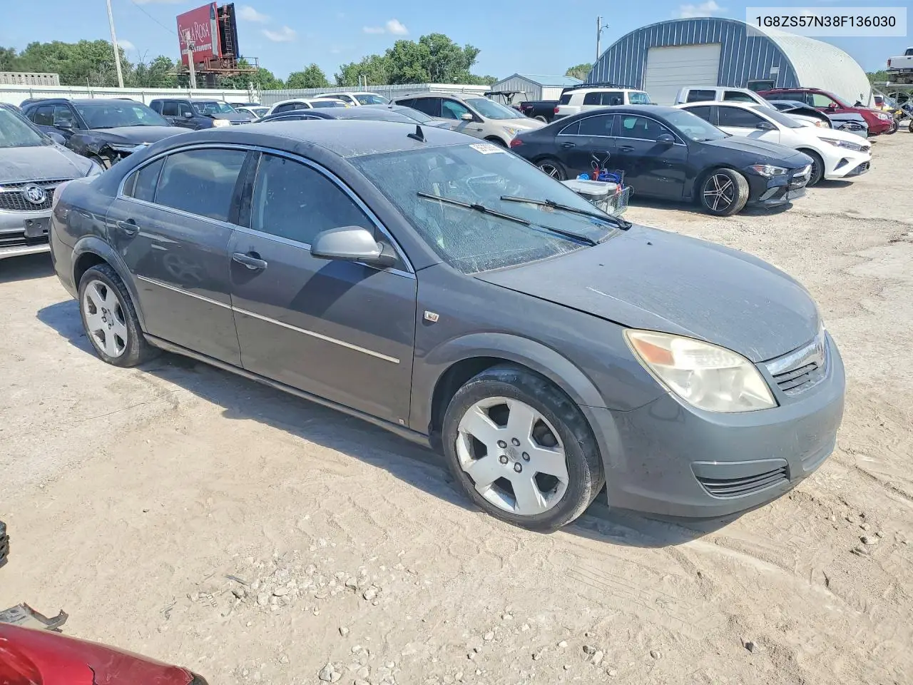 2008 Saturn Aura Xe VIN: 1G8ZS57N38F136030 Lot: 59780636