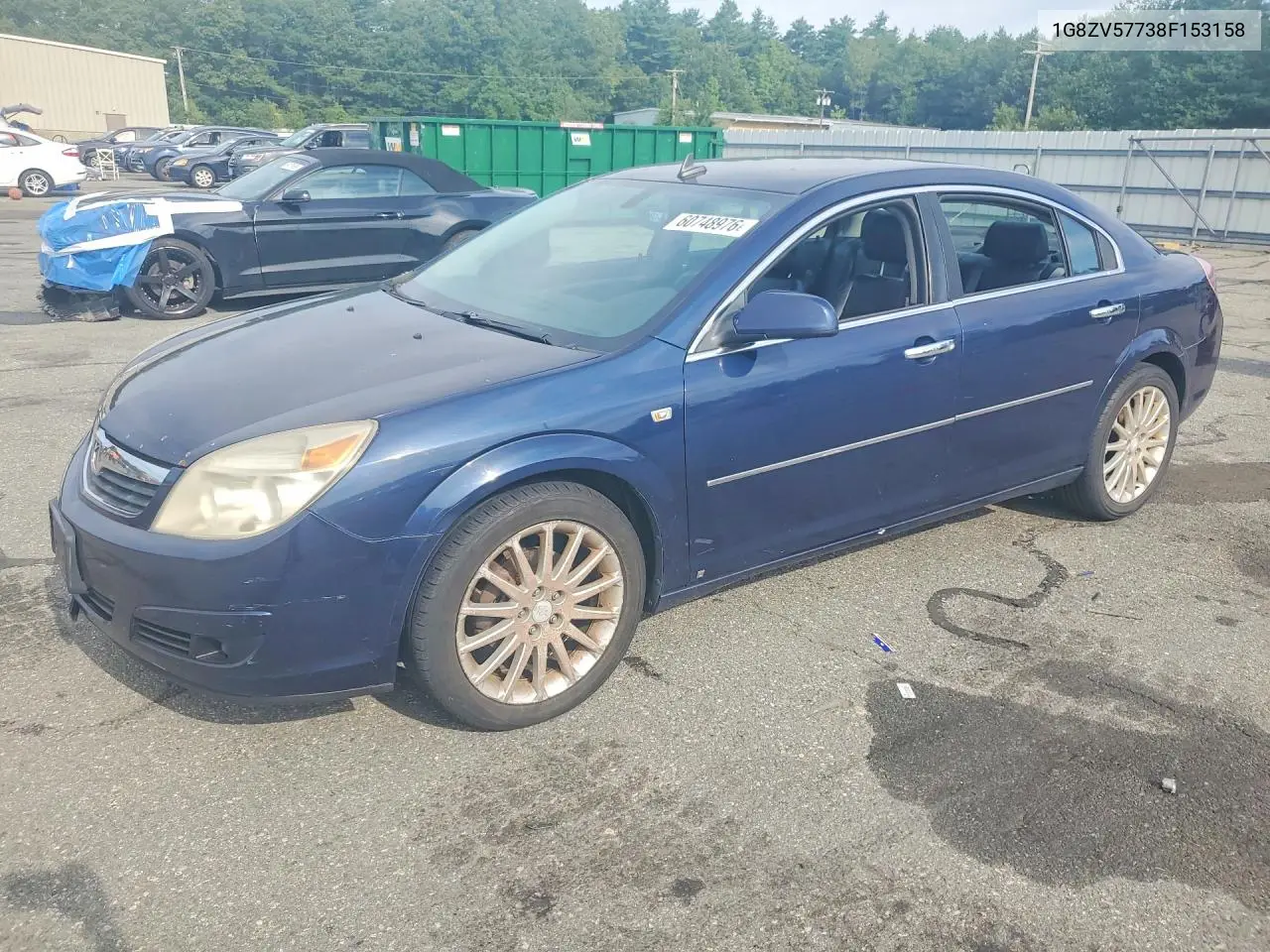 2008 Saturn Aura VIN: 1G8ZV57738F153158 Lot: 60748976