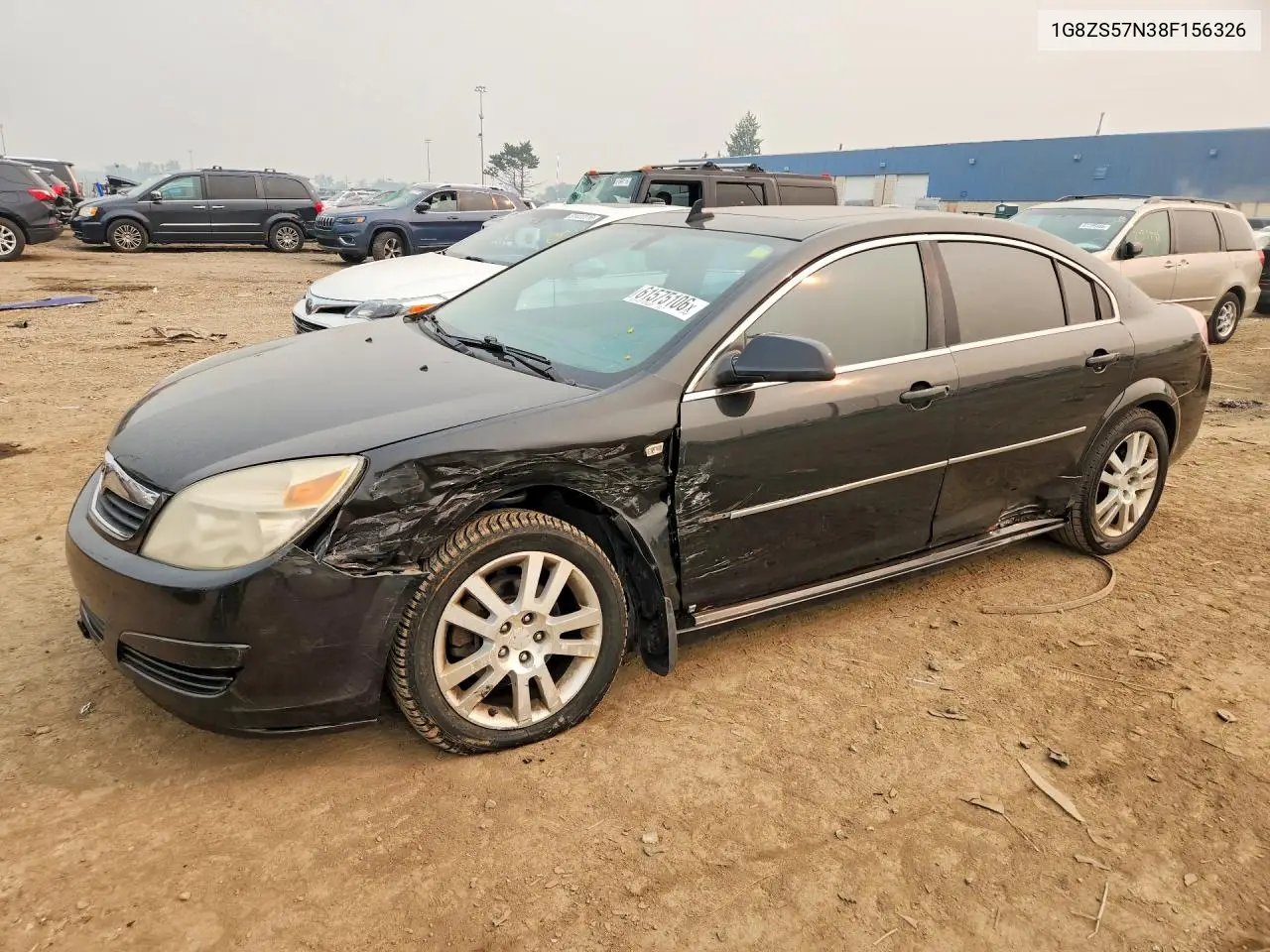 2008 Saturn Aura Xe VIN: 1G8ZS57N38F156326 Lot: 61575106