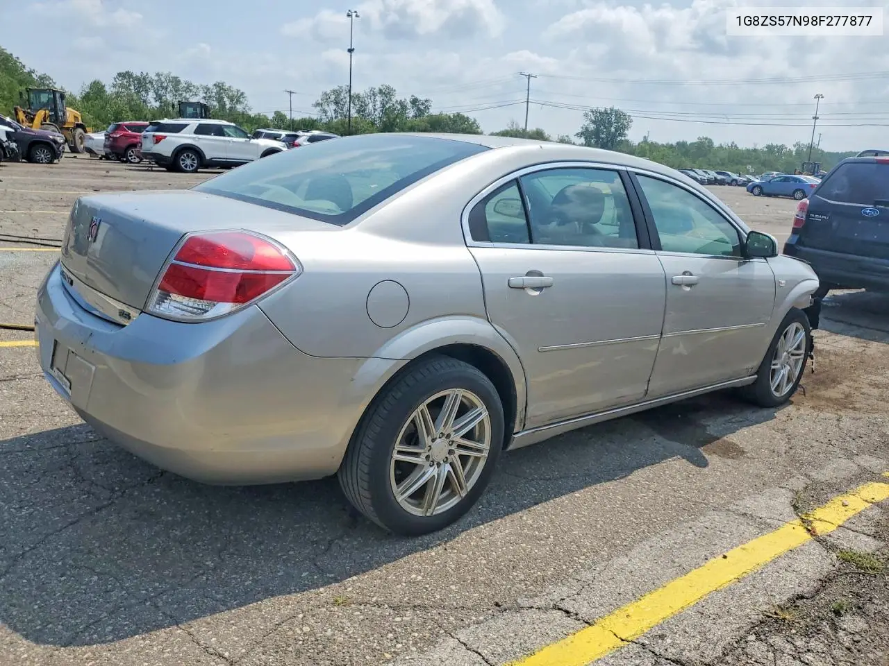 2008 Saturn Aura Xe VIN: 1G8ZS57N98F277877 Lot: 61728646