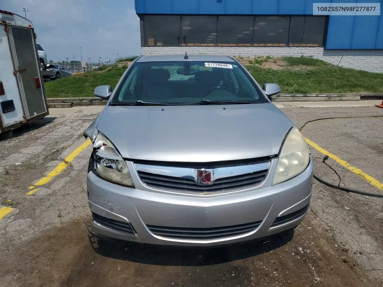 2008 Saturn Aura Xe VIN: 1G8ZS57N98F277877 Lot: 61728646
