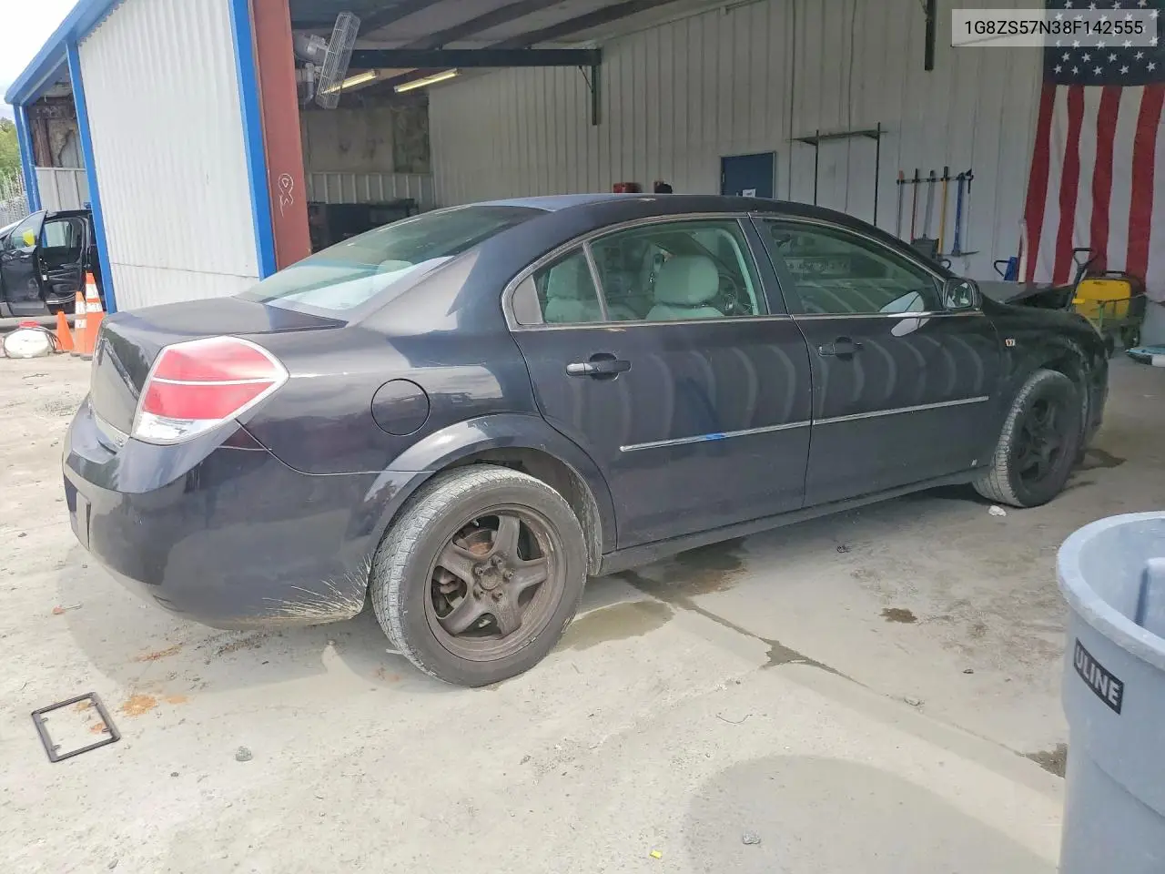 2008 Saturn Aura Xe VIN: 1G8ZS57N38F142555 Lot: 62148196