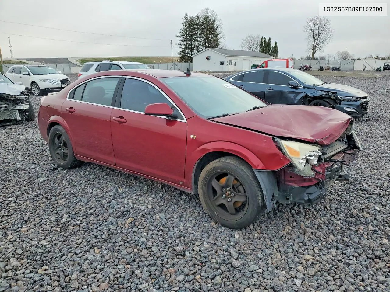 2009 Saturn Aura Xe VIN: 1G8ZS57B89F167300 Lot: 50314176