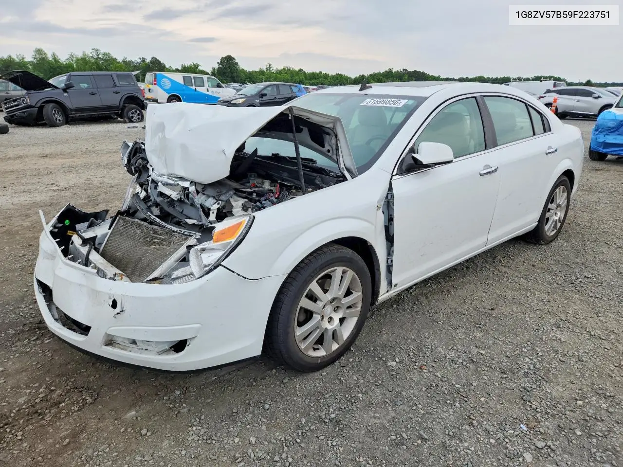 2009 Saturn Aura Xr VIN: 1G8ZV57B59F223751 Lot: 51699856