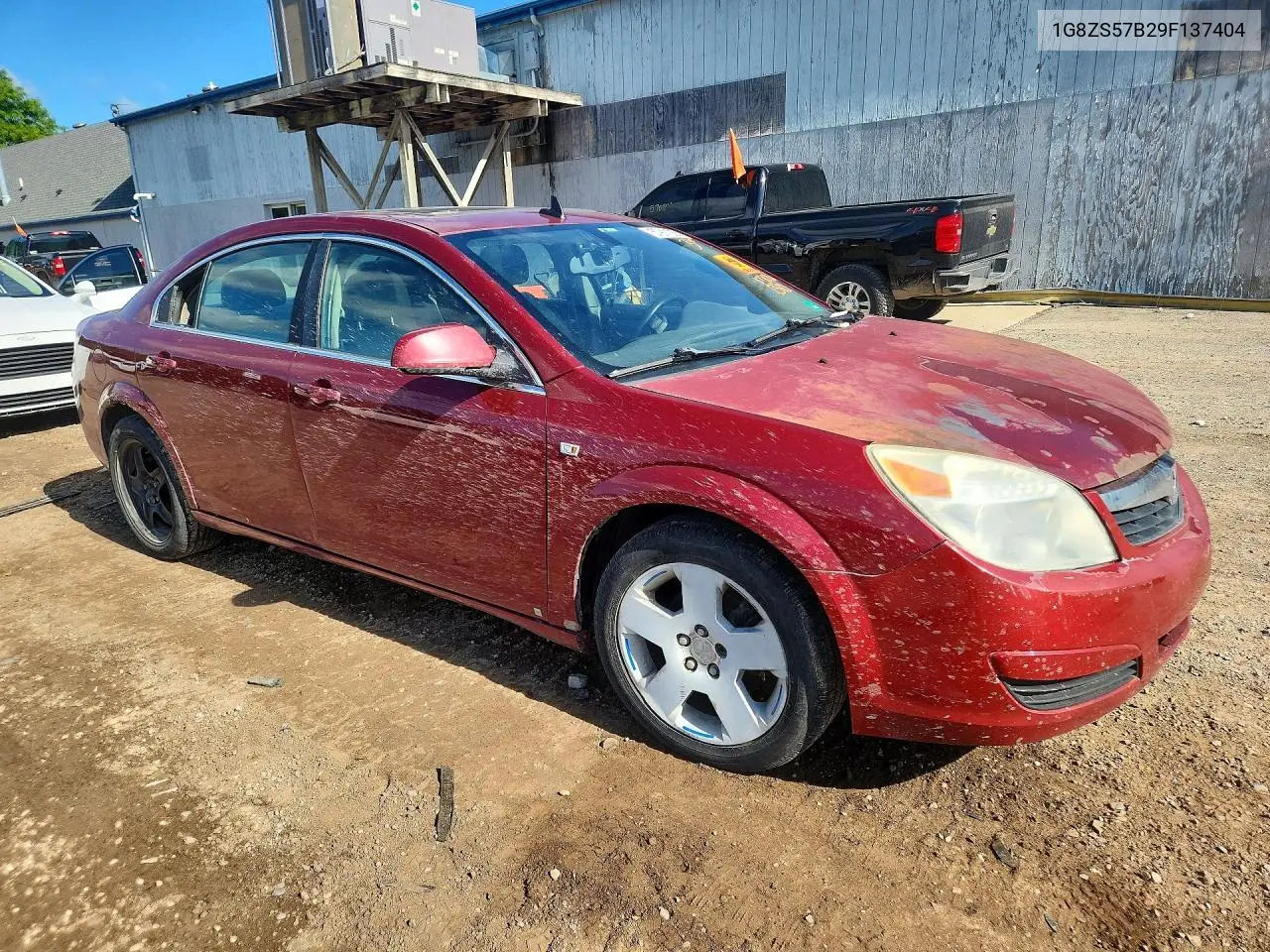 2009 Saturn Aura Xe VIN: 1G8ZS57B29F137404 Lot: 57911236