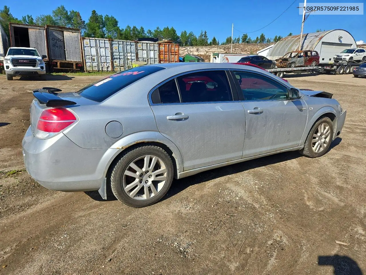 2009 Saturn Aura Green Line VIN: 1G8ZR57509F221985 Lot: 60651856