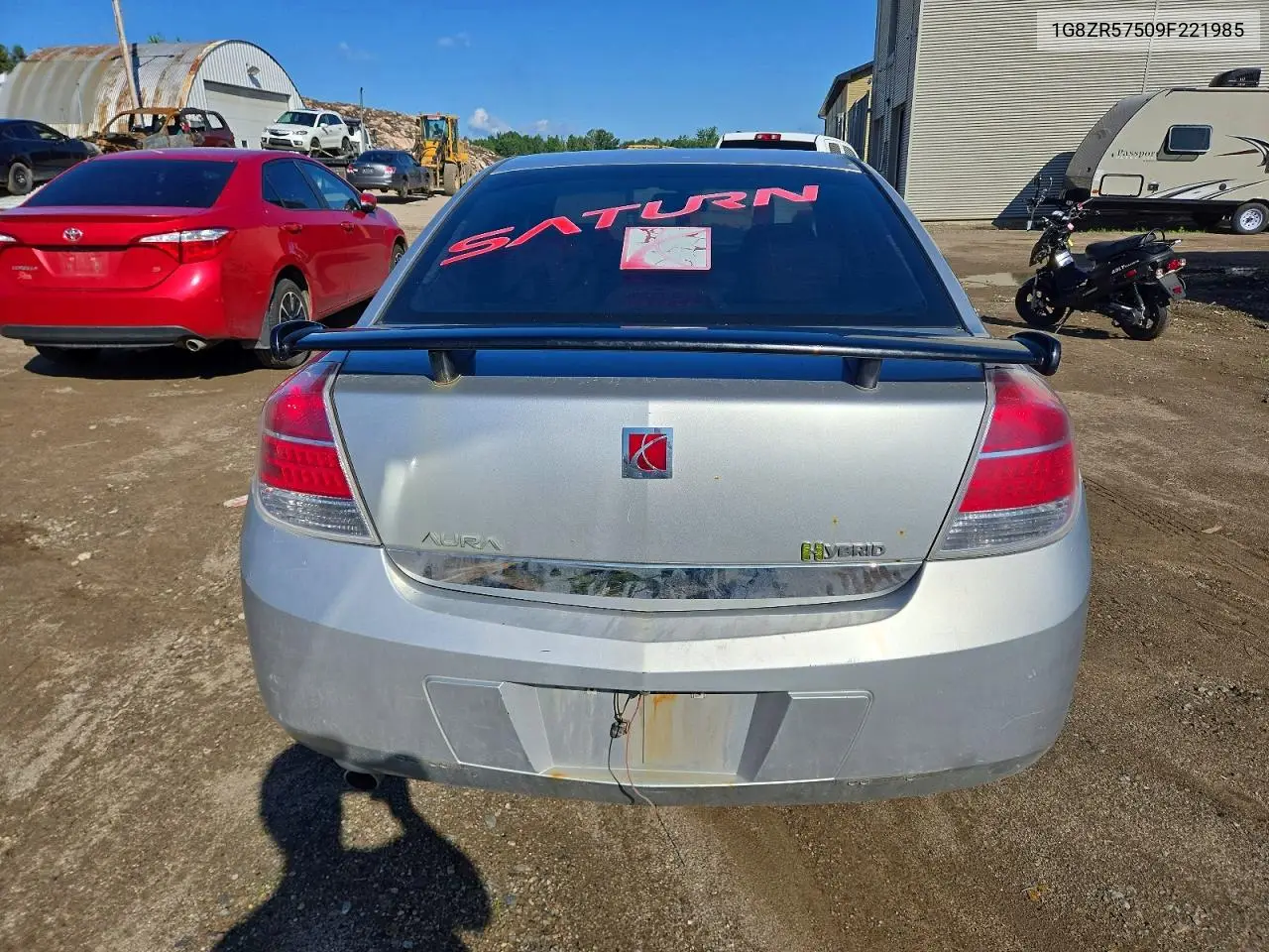 2009 Saturn Aura Green Line VIN: 1G8ZR57509F221985 Lot: 60651856