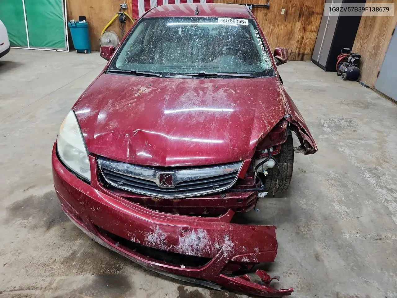 2009 Saturn Aura Xr VIN: 1G8ZV57B39F138679 Lot: 60766056