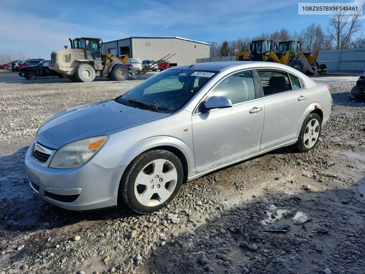 2009 Saturn Aura Xe VIN: 1G8ZS57BX9F145461 Lot: 78374615