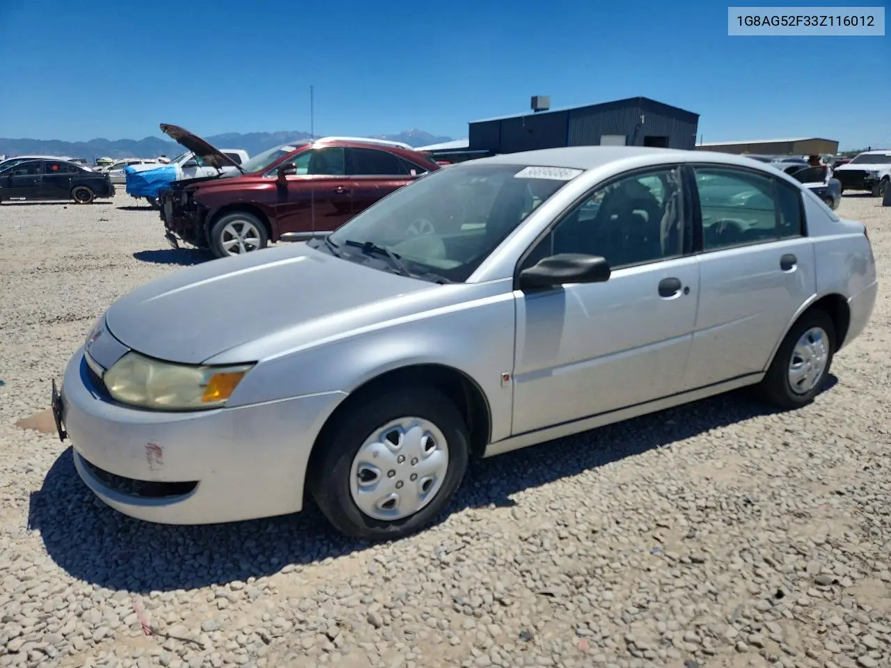 2003 Saturn Ion Level 1 VIN: 1G8AG52F33Z116012 Lot: 56696086