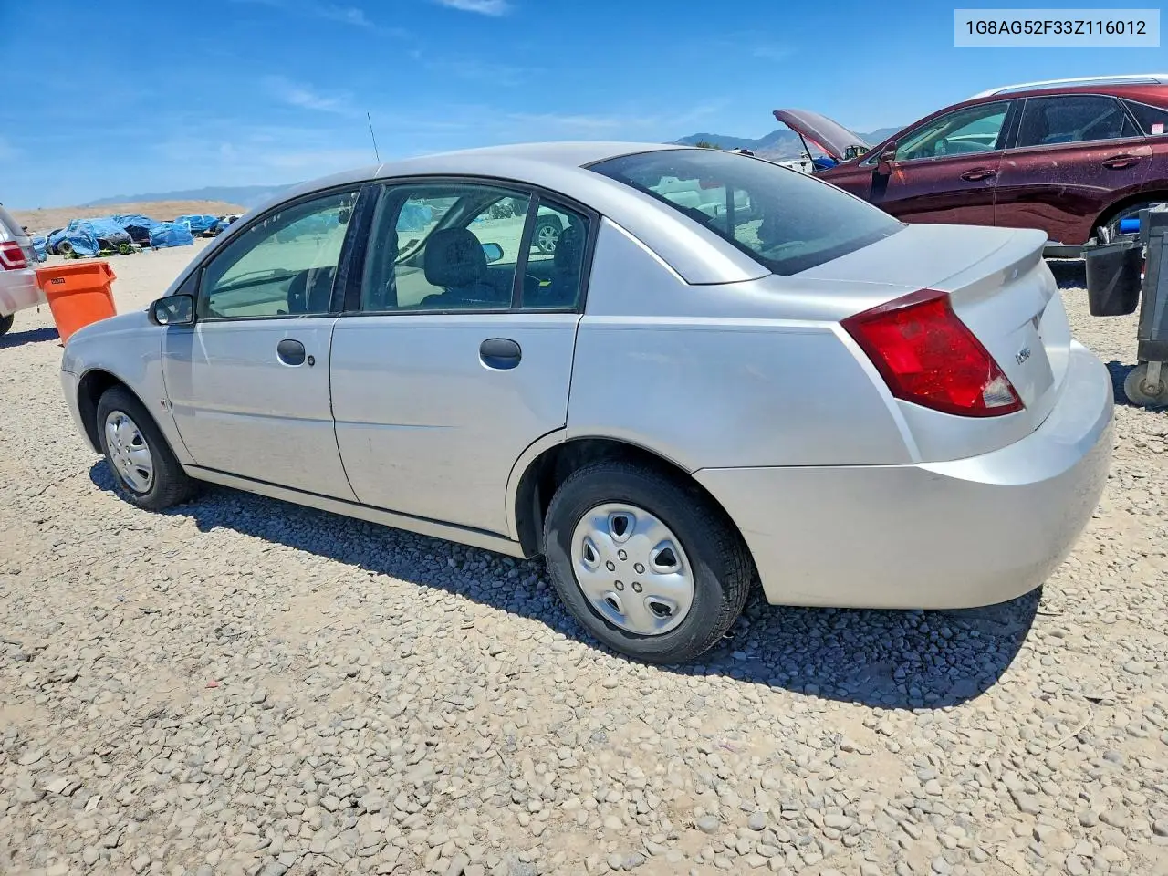 2003 Saturn Ion Level 1 VIN: 1G8AG52F33Z116012 Lot: 56696086