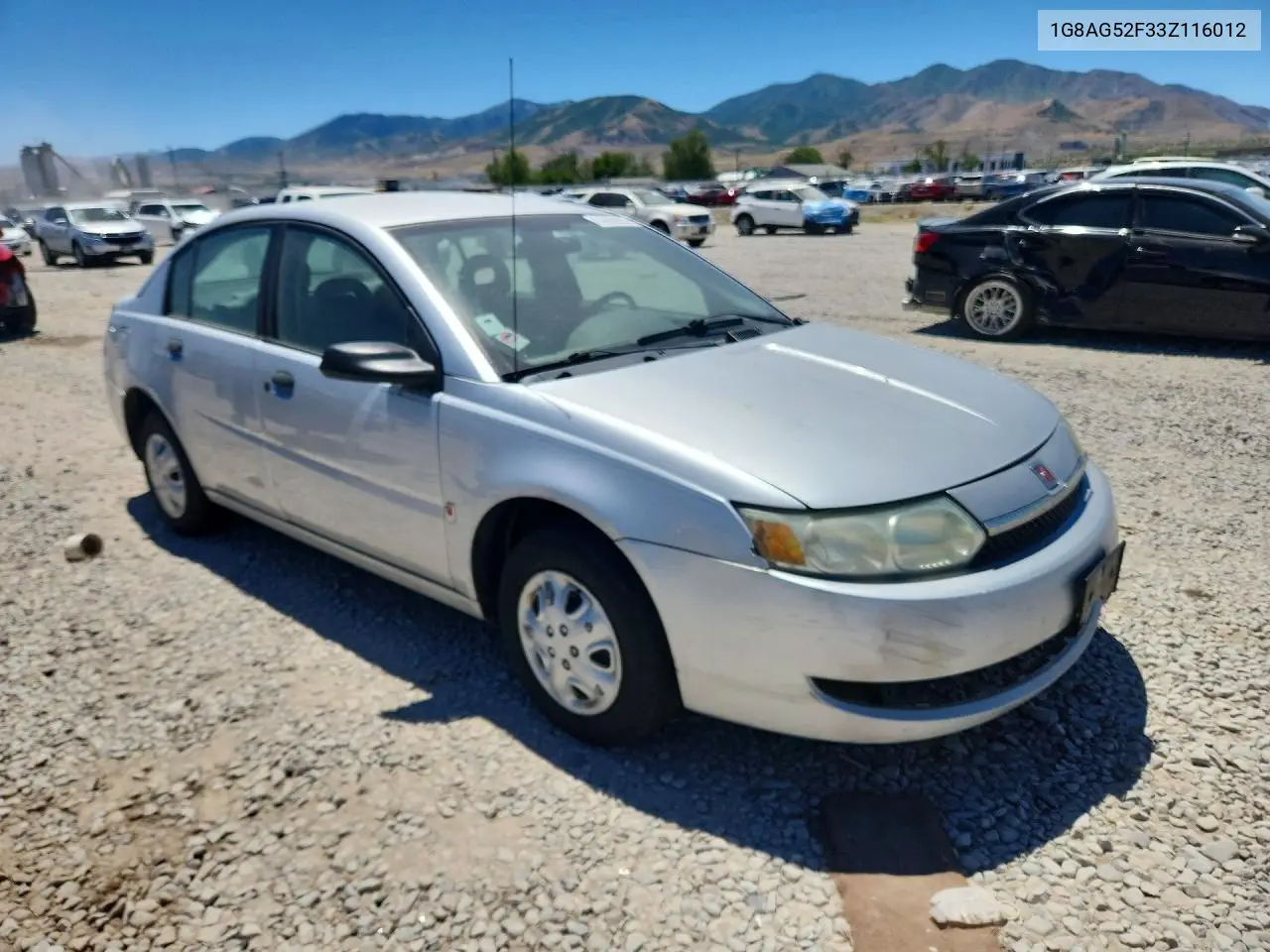 2003 Saturn Ion Level 1 VIN: 1G8AG52F33Z116012 Lot: 56696086
