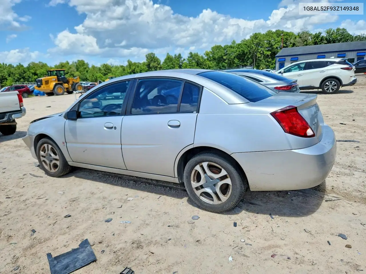 2003 Saturn Ion Level 3 VIN: 1G8AL52F93Z149348 Lot: 60438426
