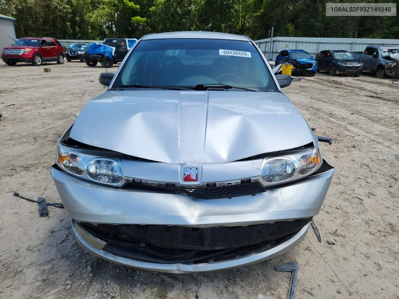 2003 Saturn Ion Level 3 VIN: 1G8AL52F93Z149348 Lot: 60438426