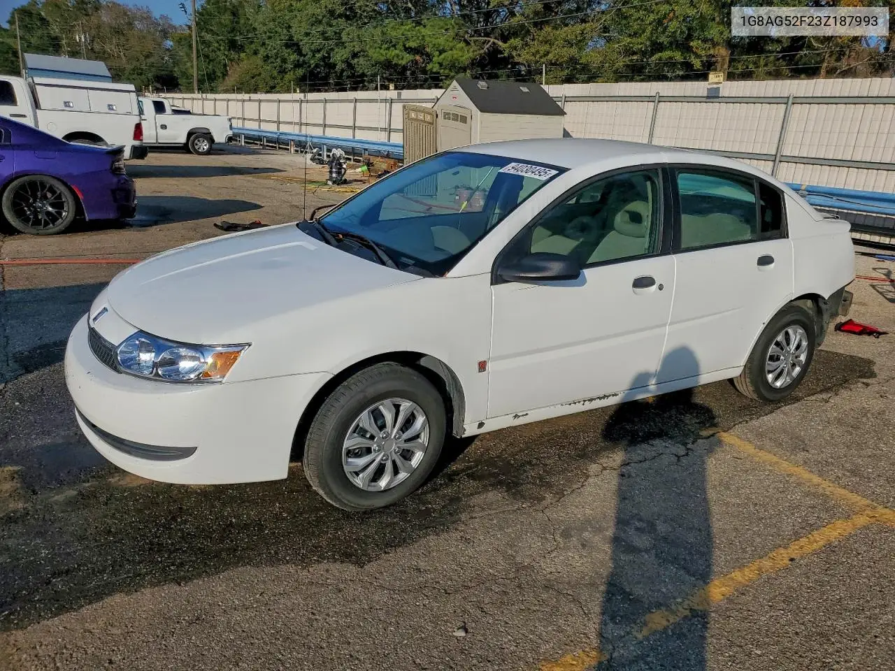 2003 Saturn Ion Level 1 VIN: 1G8AG52F23Z187993 Lot: 94030495