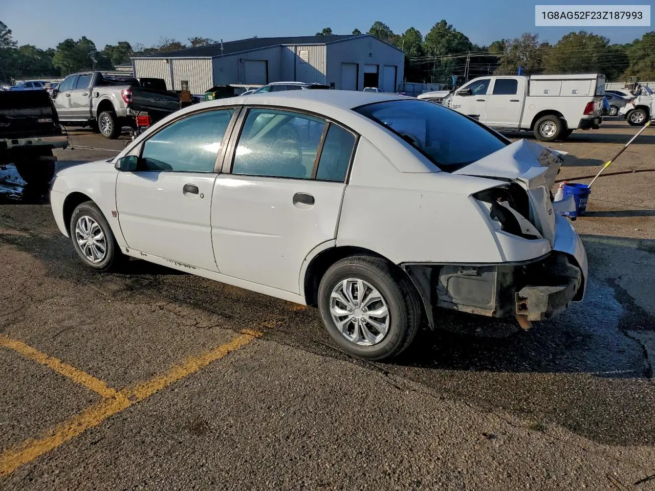 2003 Saturn Ion Level 1 VIN: 1G8AG52F23Z187993 Lot: 94030495