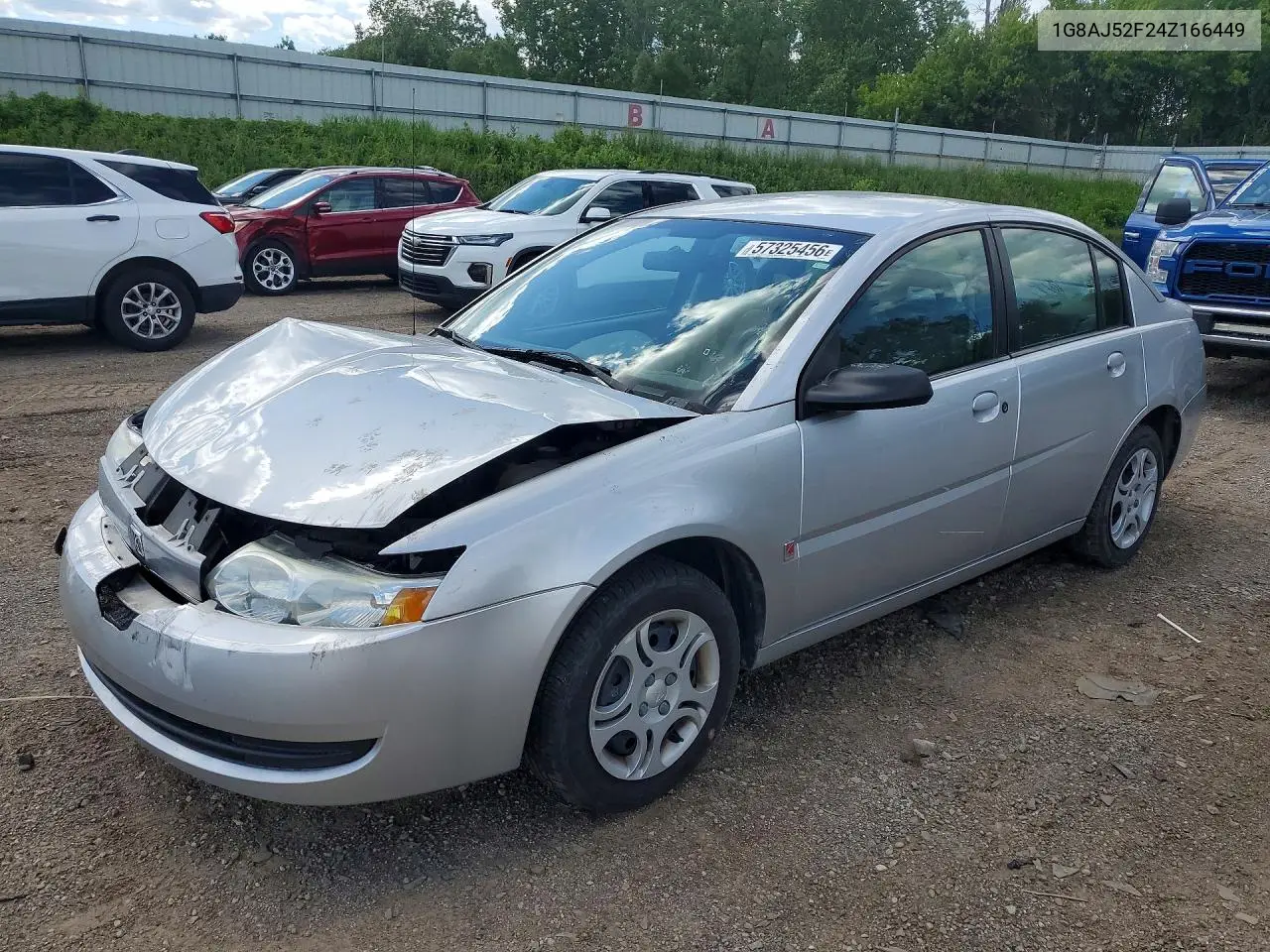 2004 Saturn Ion Level 2 VIN: 1G8AJ52F24Z166449 Lot: 57325456
