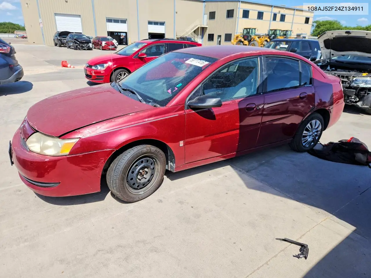 2004 Saturn Ion Level 2 VIN: 1G8AJ52F24Z134911 Lot: 58117416