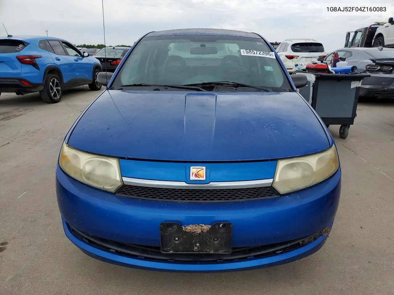 2004 Saturn Ion Level 2 VIN: 1G8AJ52F04Z160083 Lot: 58572396