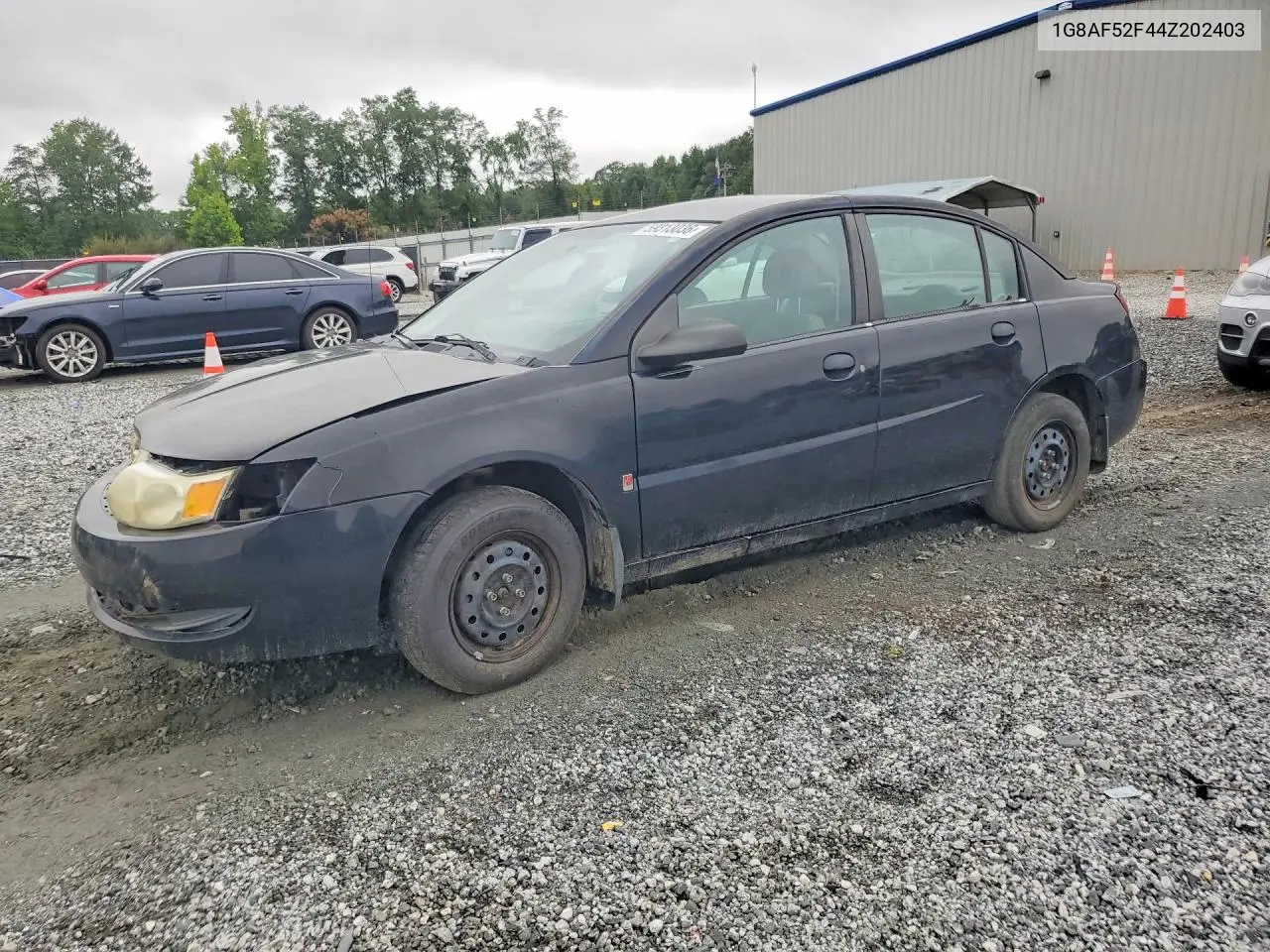 2004 Saturn Ion Level 1 VIN: 1G8AF52F44Z202403 Lot: 59313036