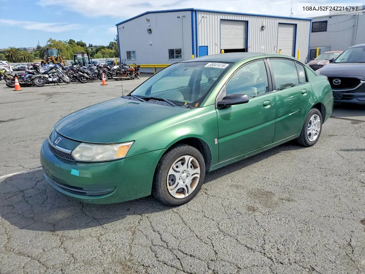 2004 Saturn Ion Level 2 VIN: 1G8AJ52F24Z216797 Lot: 59541416