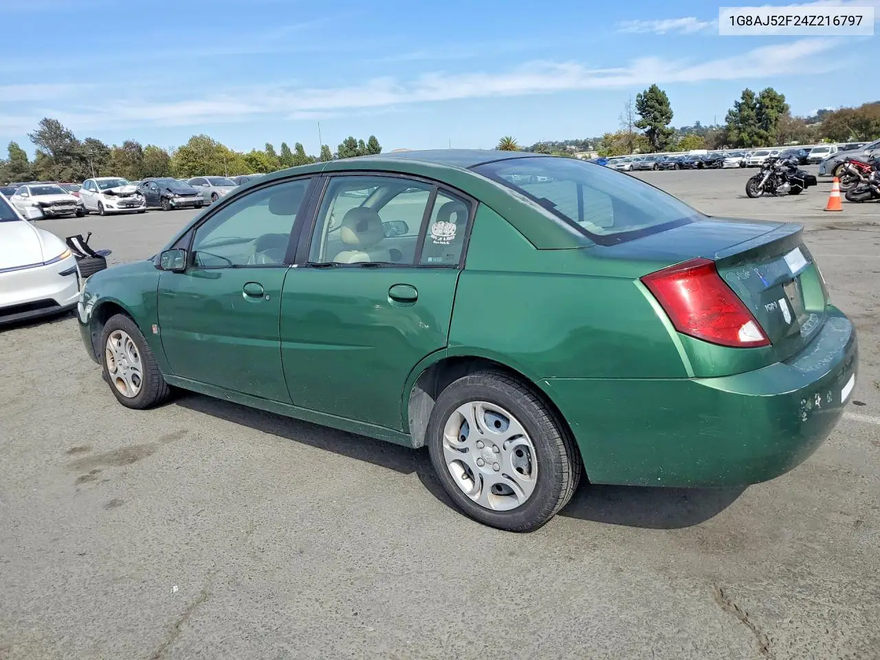 2004 Saturn Ion Level 2 VIN: 1G8AJ52F24Z216797 Lot: 59541416