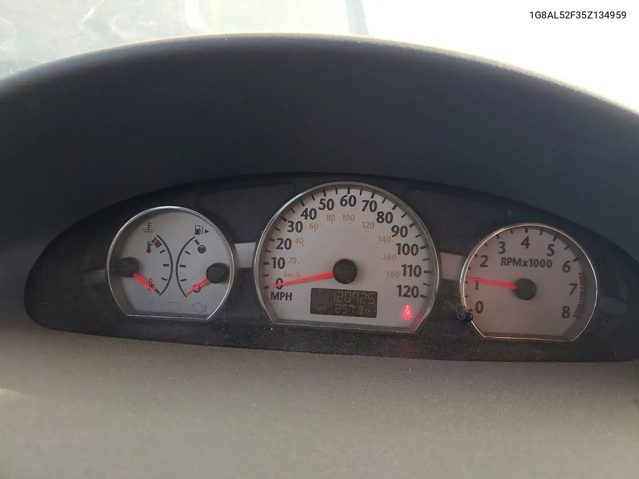 2005 Saturn Ion Level 3 VIN: 1G8AL52F35Z134959 Lot: 47650976