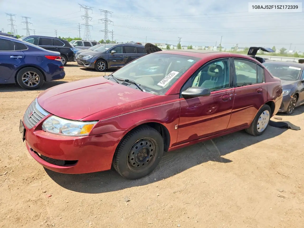 2005 Saturn Ion Level 2 VIN: 1G8AJ52F15Z172339 Lot: 54676226