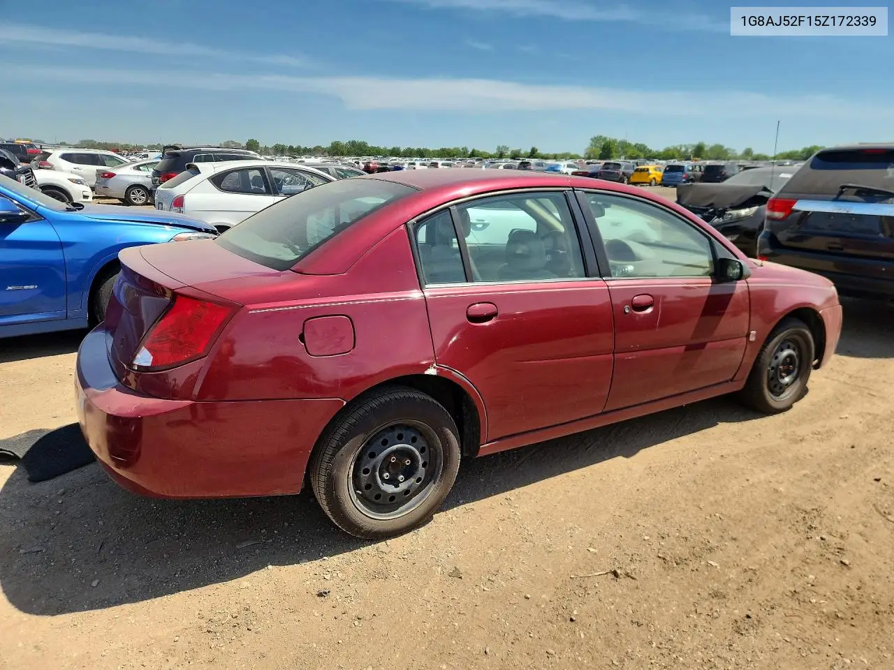 2005 Saturn Ion Level 2 VIN: 1G8AJ52F15Z172339 Lot: 54676226