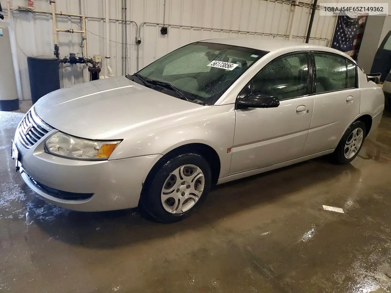 2005 Saturn Ion Level 2 VIN: 1G8AJ54F65Z149362 Lot: 56173856