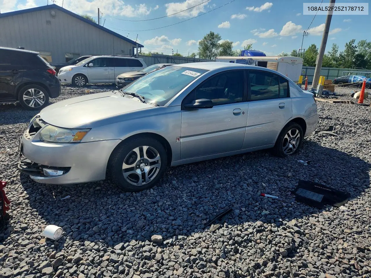 2005 Saturn Ion Level 3 VIN: 1G8AL52F25Z178712 Lot: 60154436