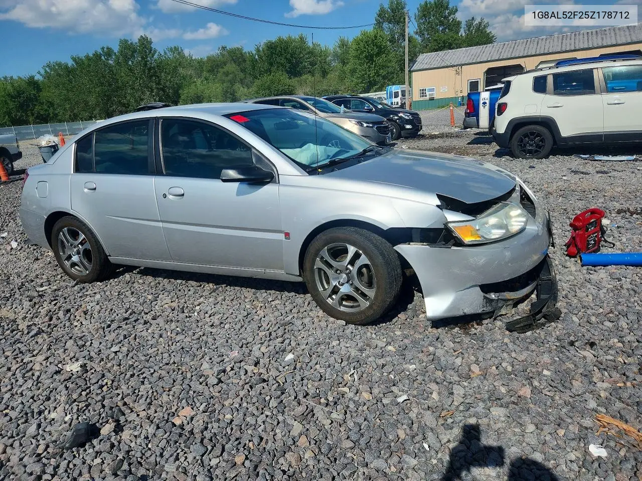 2005 Saturn Ion Level 3 VIN: 1G8AL52F25Z178712 Lot: 60154436