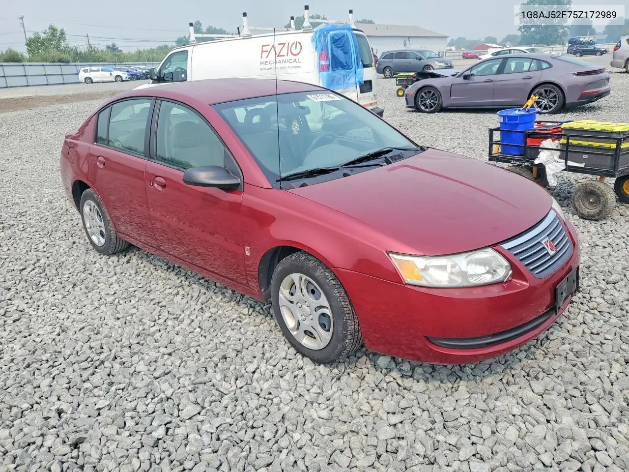 2005 Saturn Ion Level 2 VIN: 1G8AJ52F75Z172989 Lot: 61511786