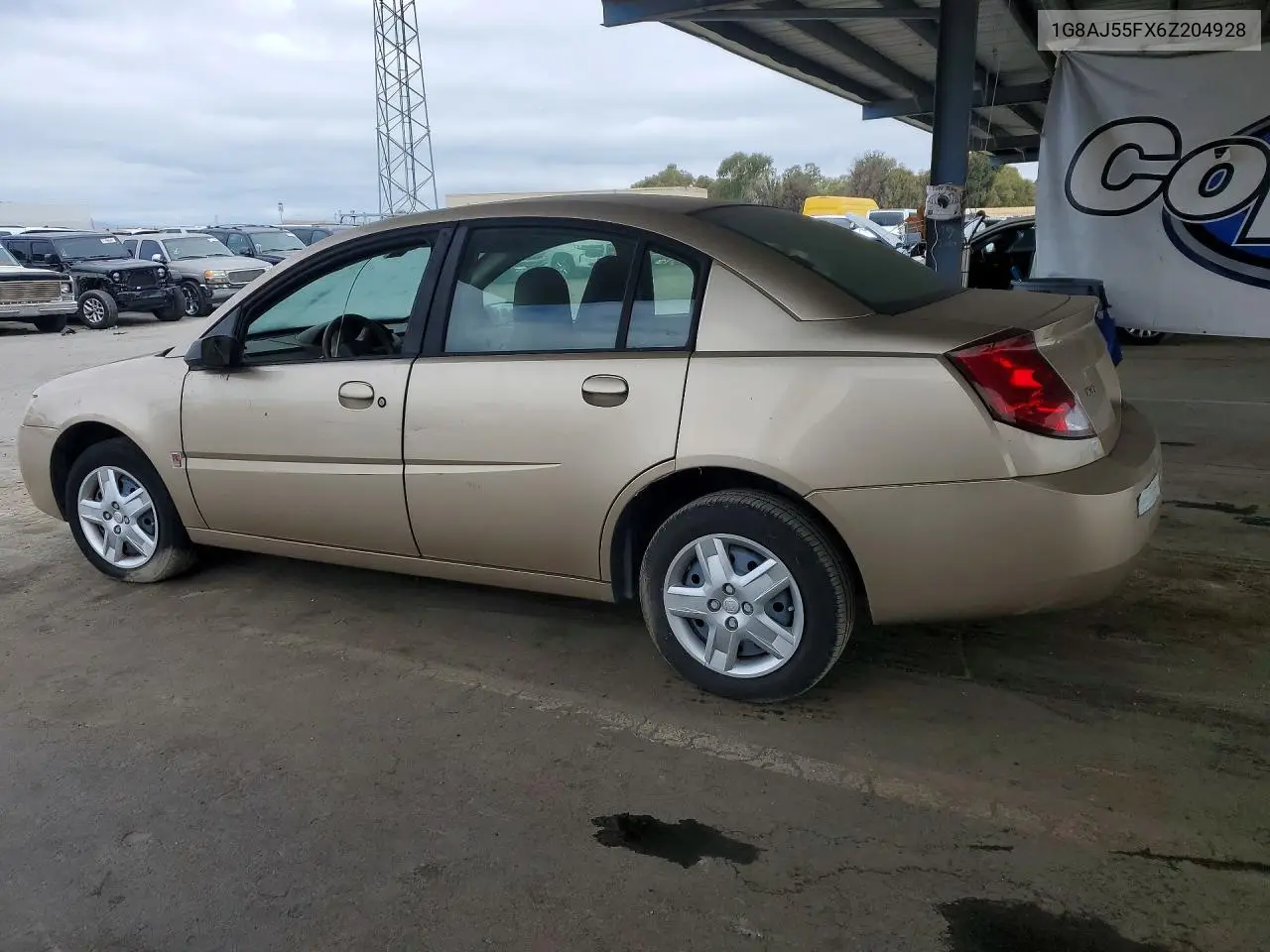 2006 Saturn Ion Level 2 VIN: 1G8AJ55FX6Z204928 Lot: 58633776
