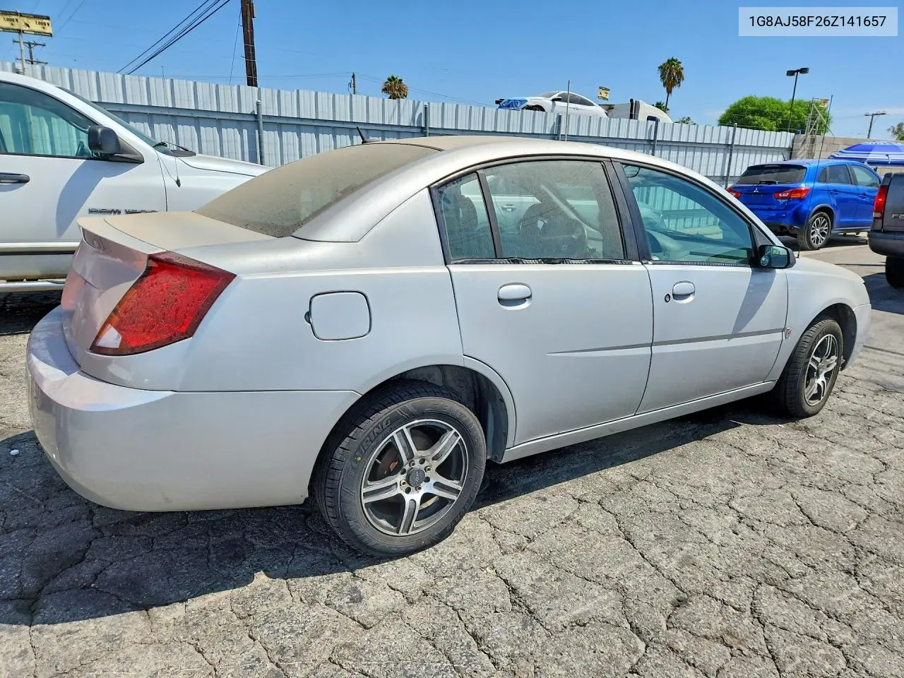 2006 Saturn Ion Level 2 VIN: 1G8AJ58F26Z141657 Lot: 58654066