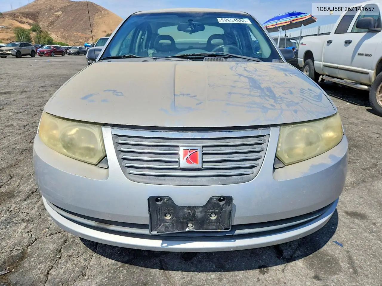 2006 Saturn Ion Level 2 VIN: 1G8AJ58F26Z141657 Lot: 58654066
