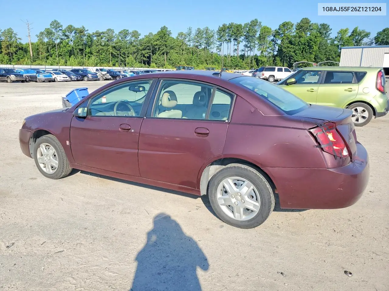 2006 Saturn Ion Level 2 VIN: 1G8AJ55F26Z121204 Lot: 59779636