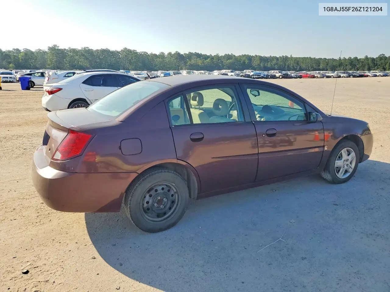 2006 Saturn Ion Level 2 VIN: 1G8AJ55F26Z121204 Lot: 59779636