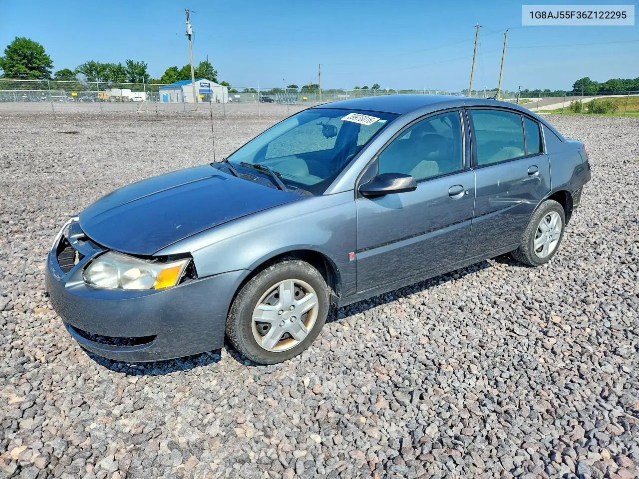 2006 Saturn Ion Level 2 VIN: 1G8AJ55F36Z122295 Lot: 59976016