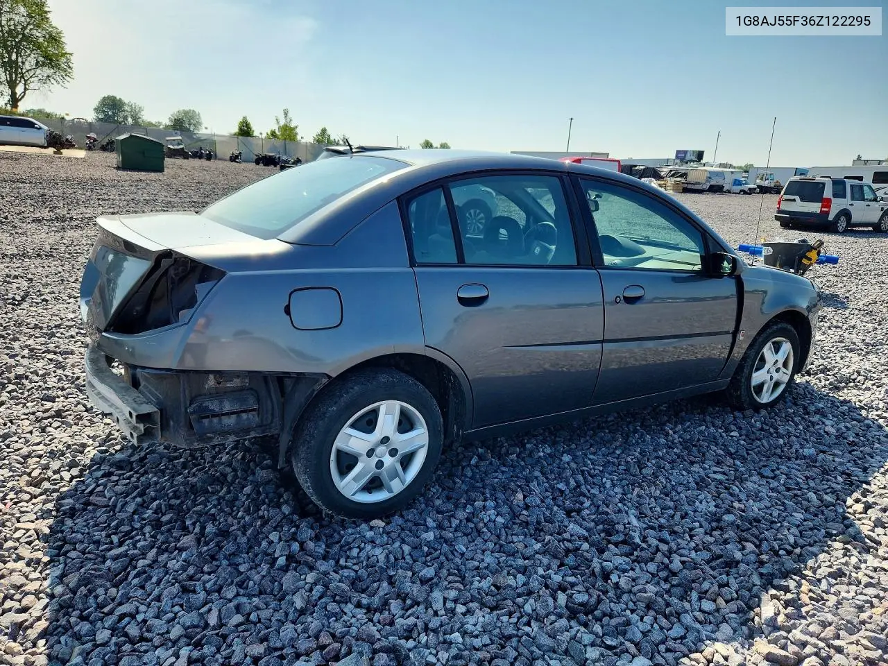 2006 Saturn Ion Level 2 VIN: 1G8AJ55F36Z122295 Lot: 59976016
