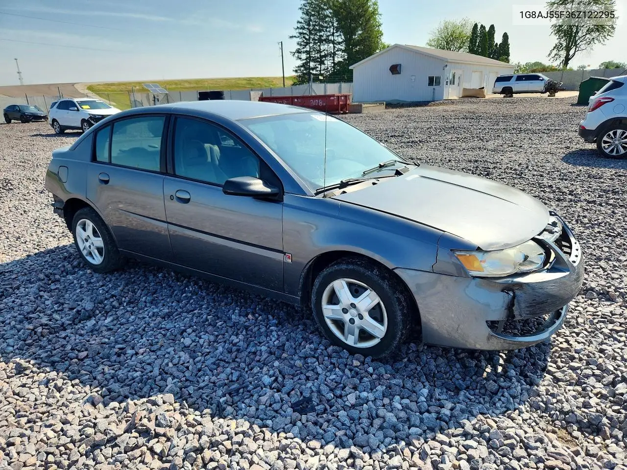 2006 Saturn Ion Level 2 VIN: 1G8AJ55F36Z122295 Lot: 59976016
