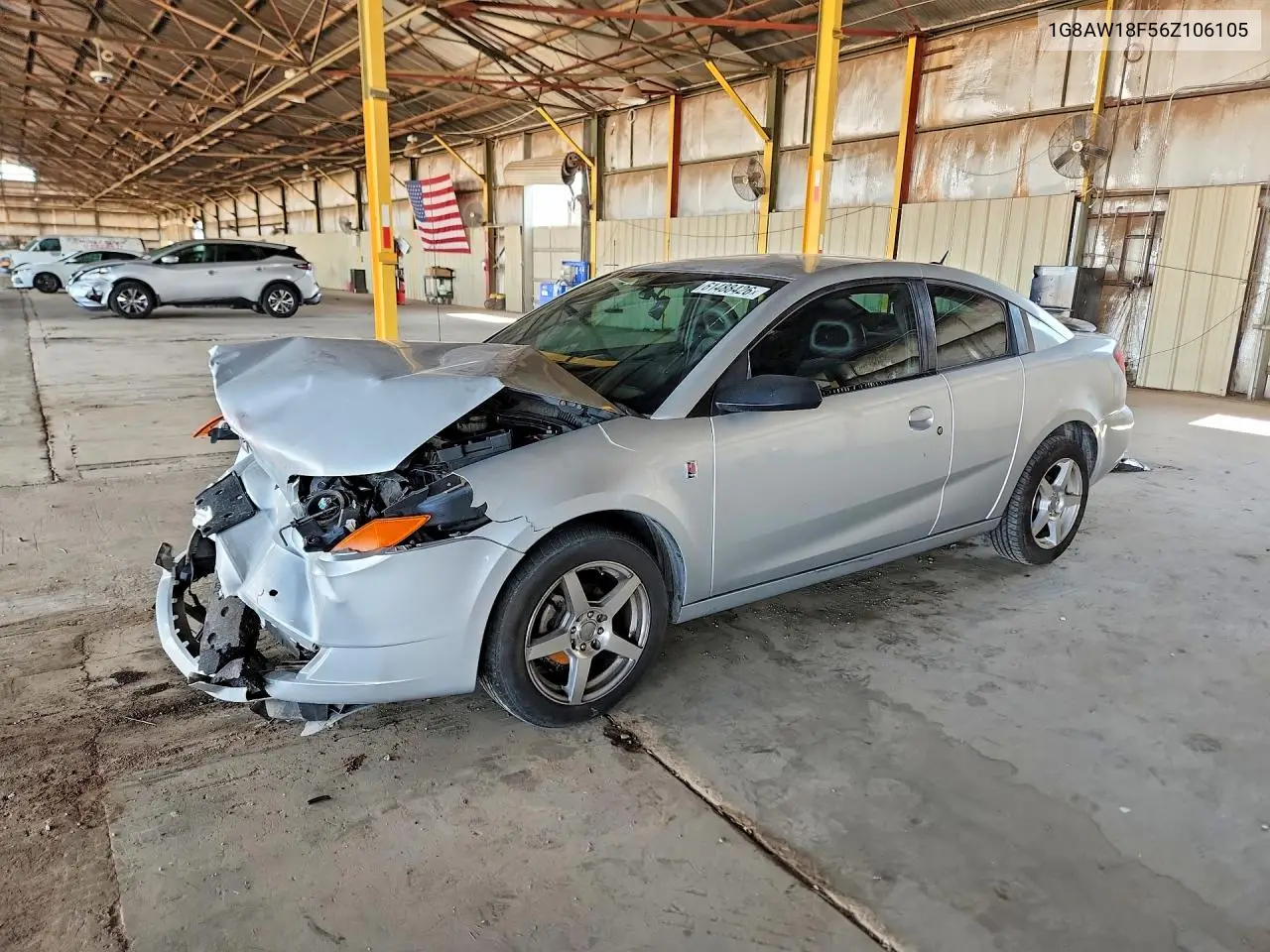 2006 Saturn Ion Level 3 VIN: 1G8AW18F56Z106105 Lot: 61488426