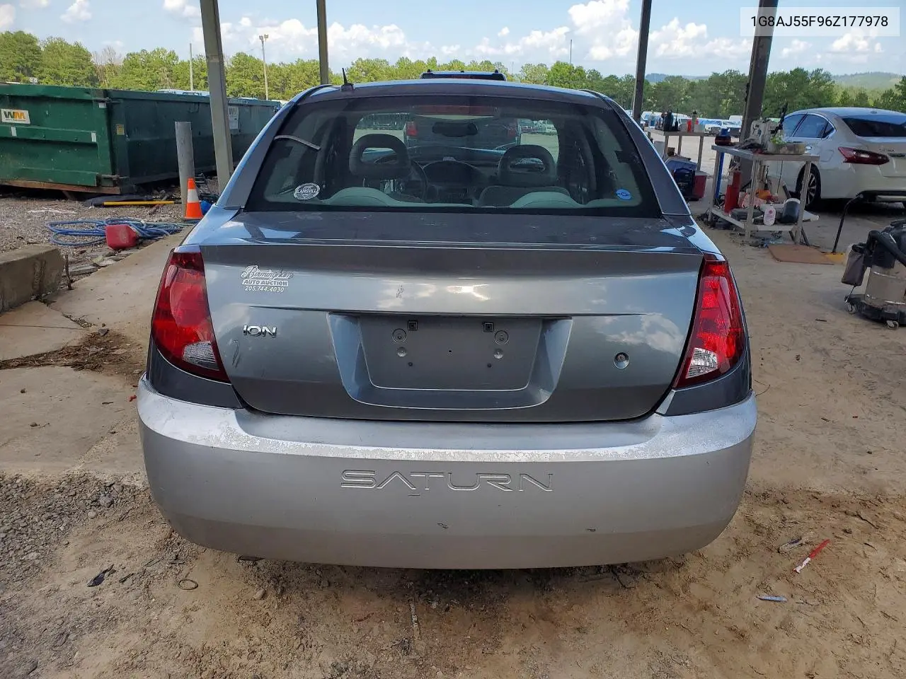 2006 Saturn Ion Level 2 VIN: 1G8AJ55F96Z177978 Lot: 61596746