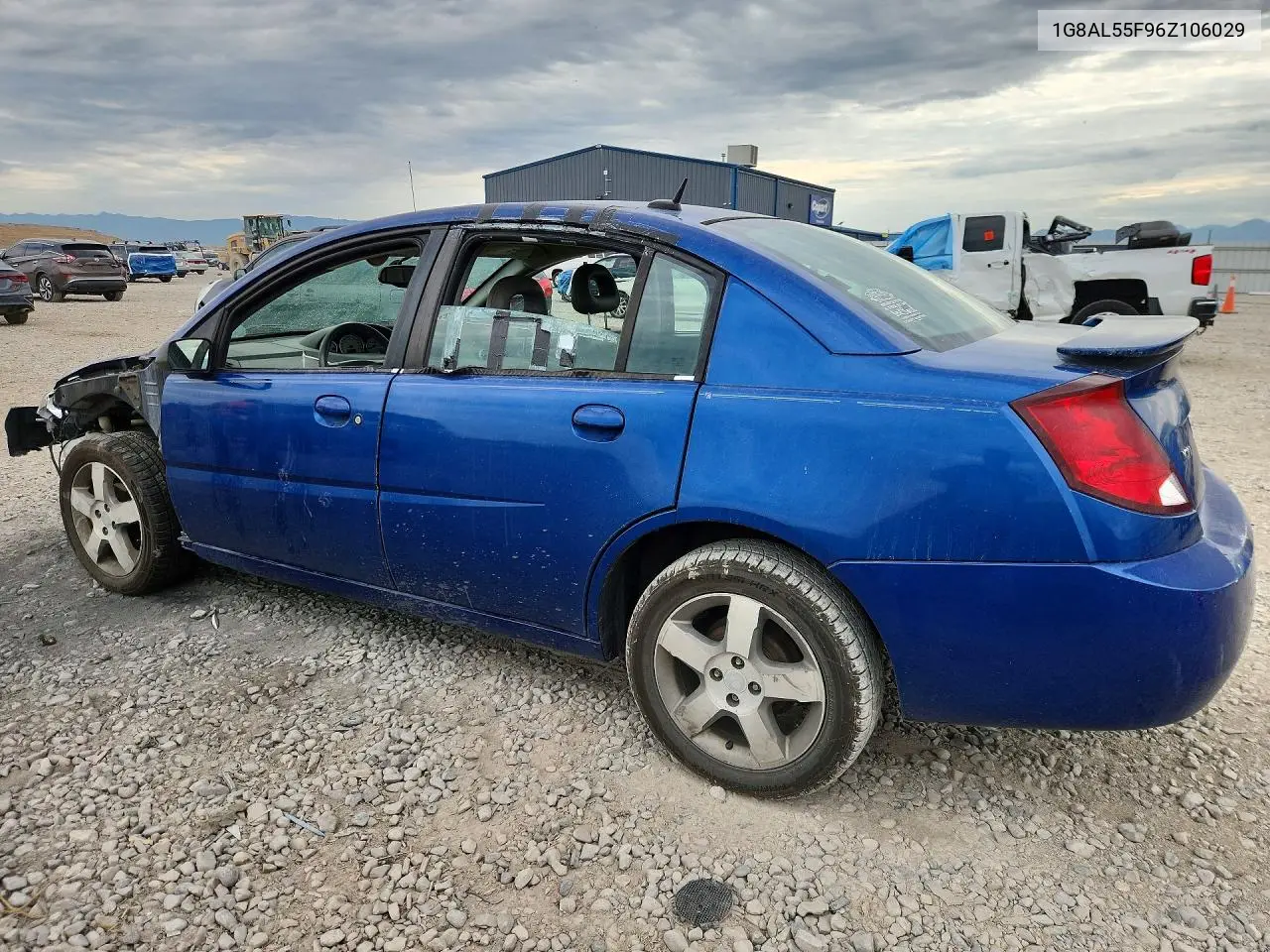 2006 Saturn Ion Level 3 VIN: 1G8AL55F96Z106029 Lot: 61815176