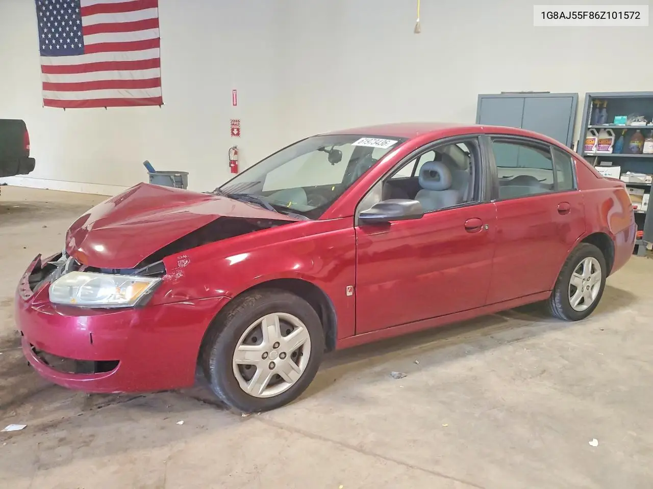2006 Saturn Ion Level 2 VIN: 1G8AJ55F86Z101572 Lot: 61973436