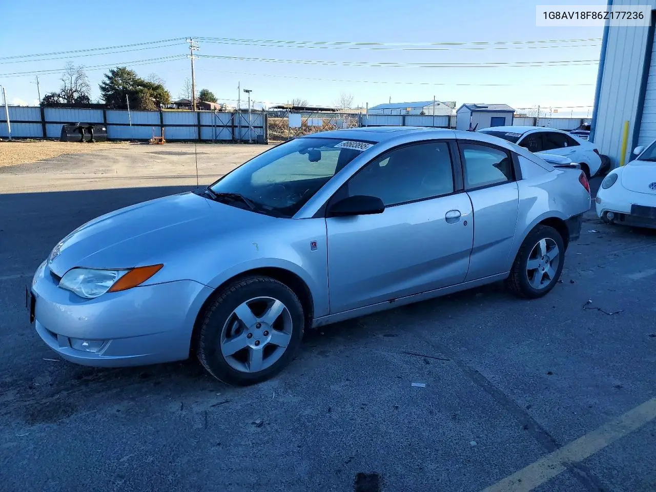 2006 Saturn Ion Level 3 VIN: 1G8AV18F86Z177236 Lot: 98603895