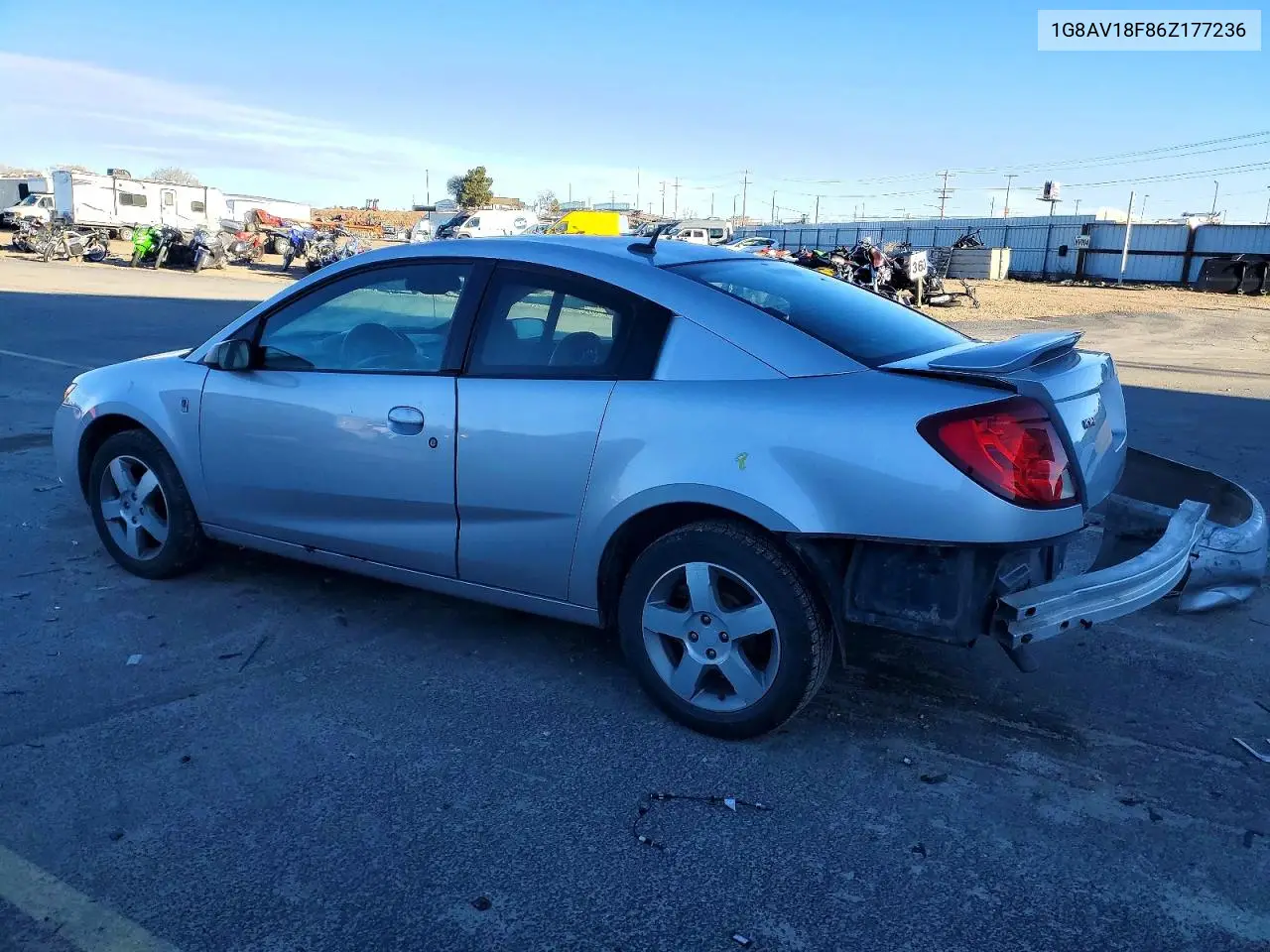 2006 Saturn Ion Level 3 VIN: 1G8AV18F86Z177236 Lot: 98603895