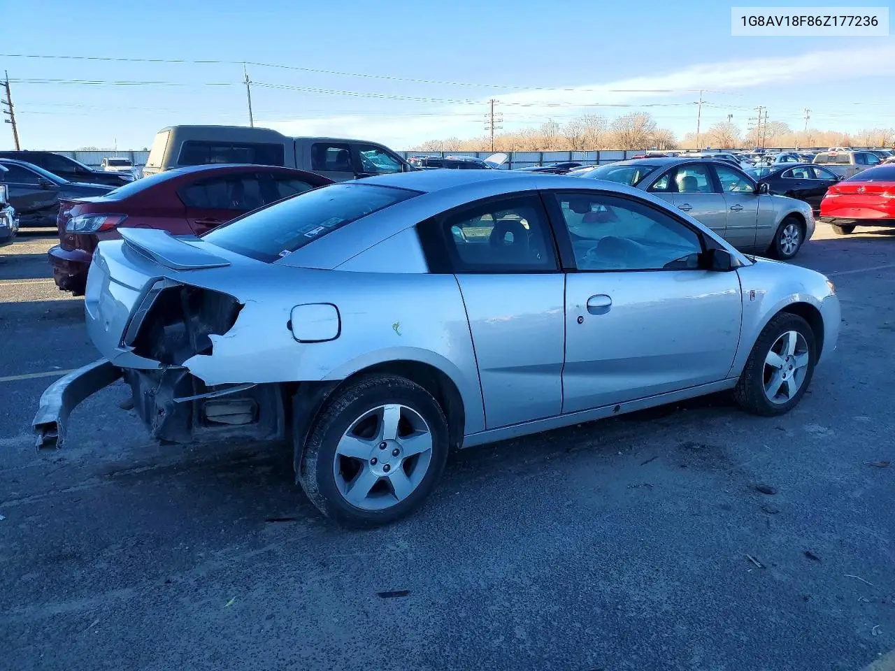 2006 Saturn Ion Level 3 VIN: 1G8AV18F86Z177236 Lot: 98603895